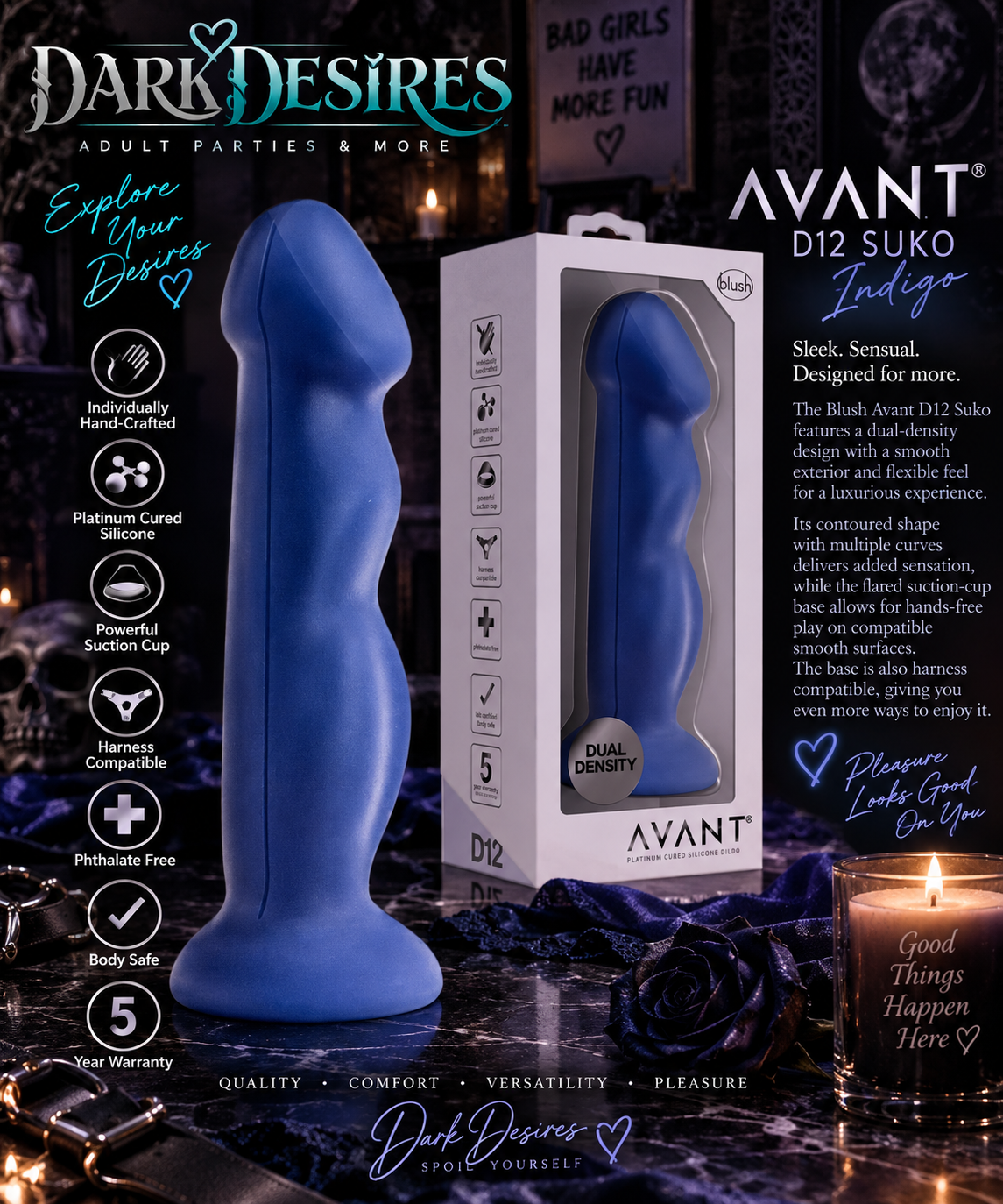 Blush Avant D12 Suko Indigo