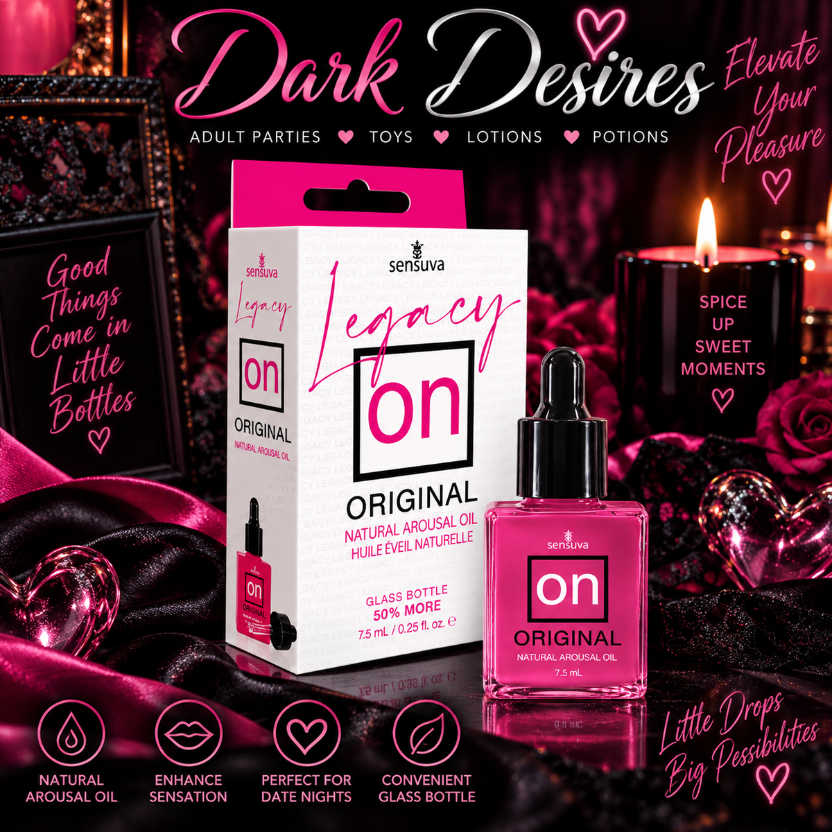 Sensuva Legacy ON Original – Natural Arousal Oil