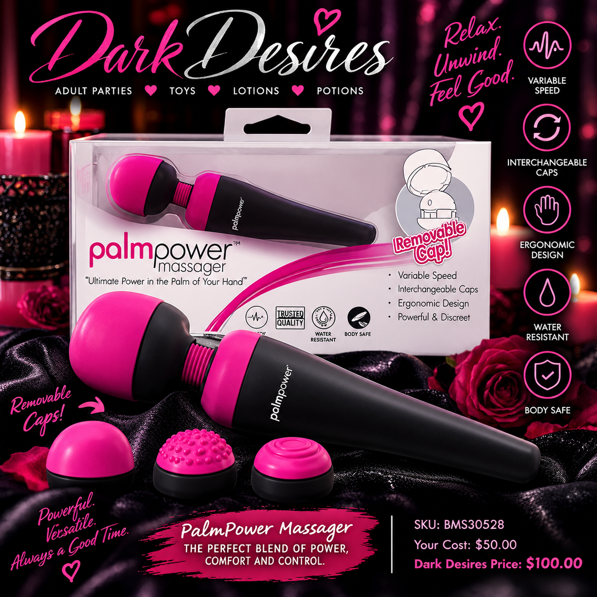 PalmPower Massager