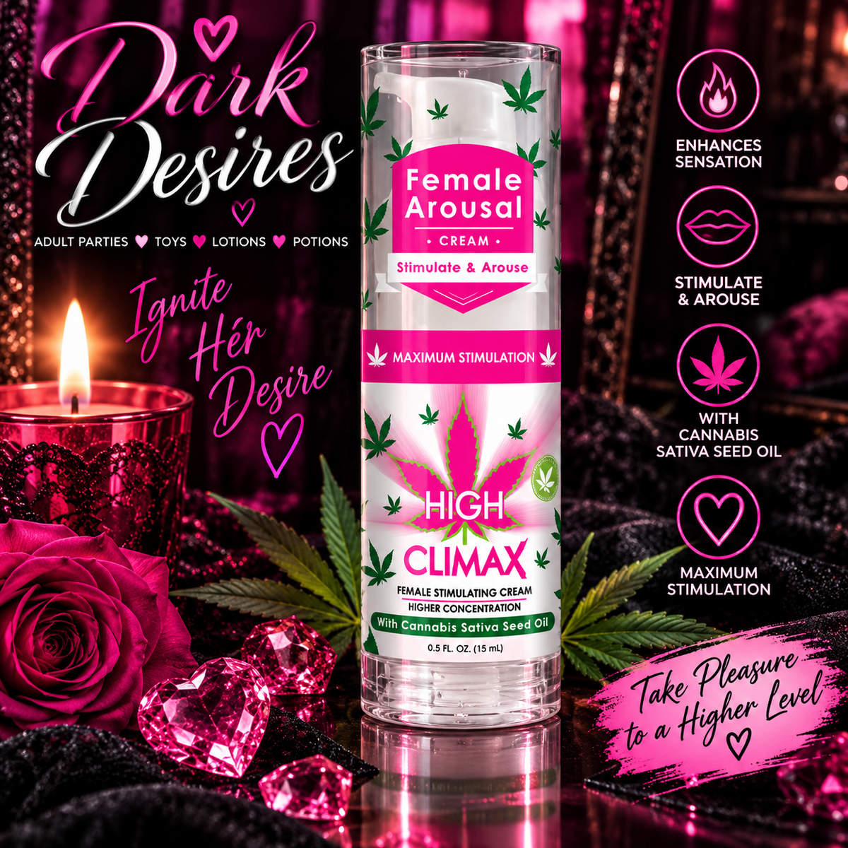 Female Arousal Cream – High Climax
