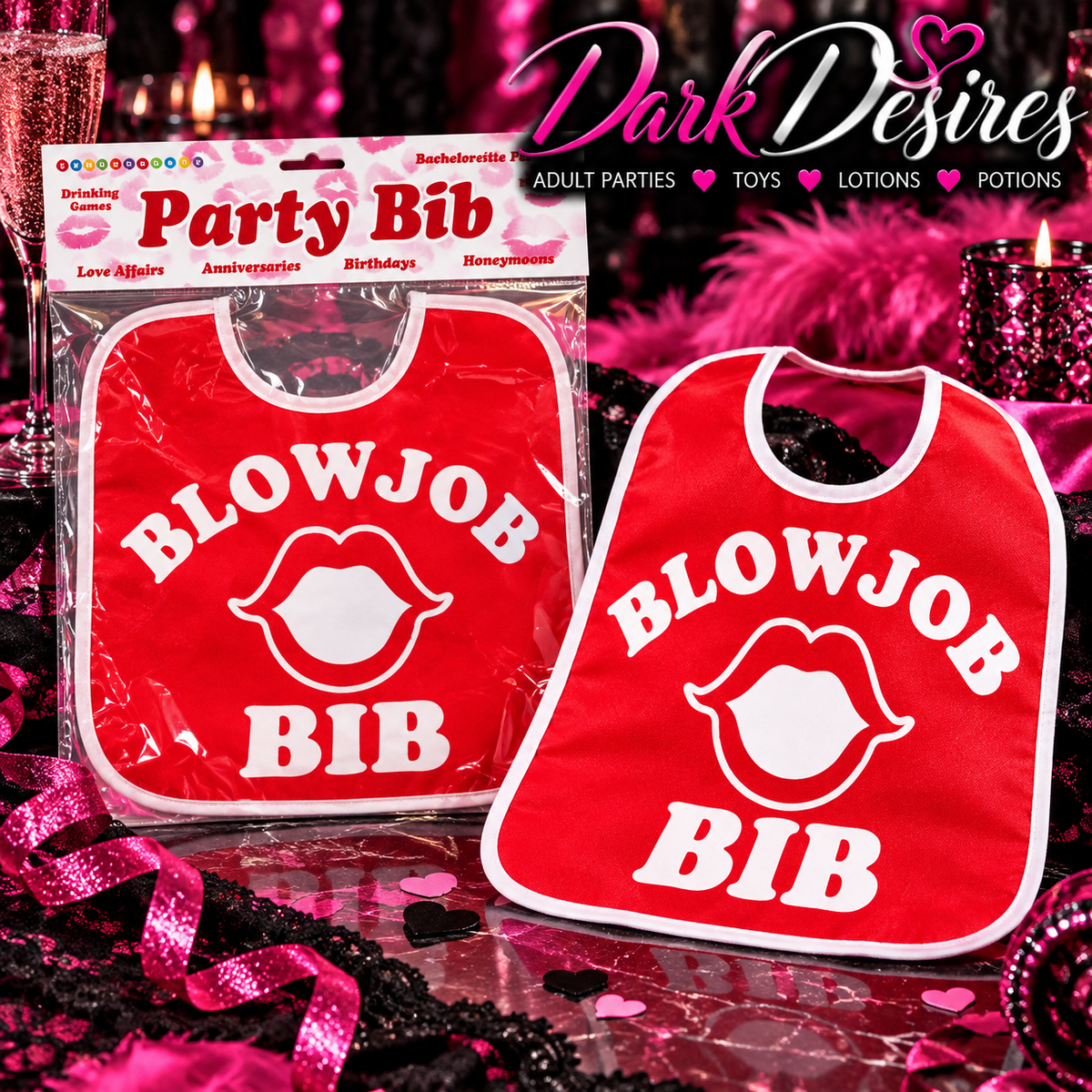 Blowjob Bib – Adult Party Bib