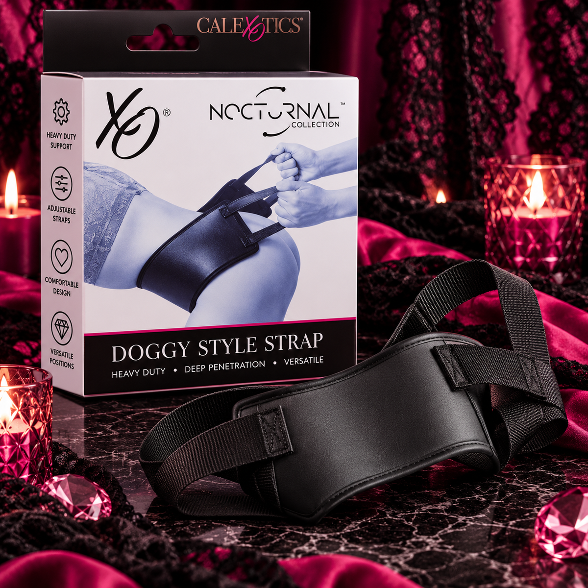CalExotics Nocturnal Collection Doggy Style Strap