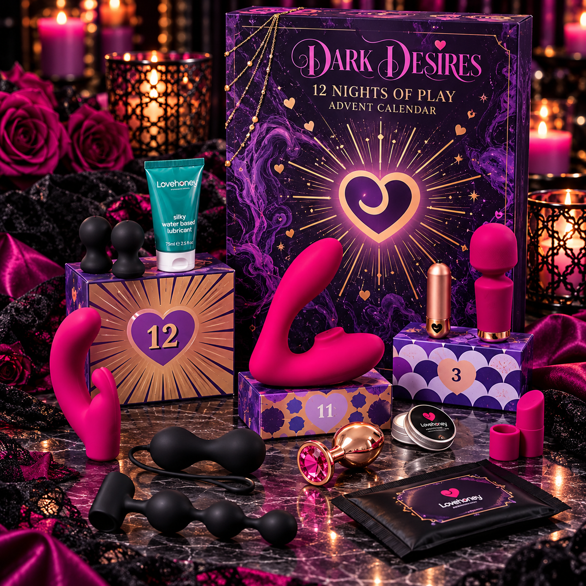 12 Nights of Play Couples Advent Calendar