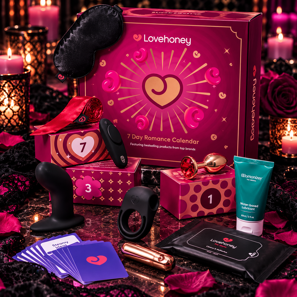 7 Days of Romance Couples Calendar